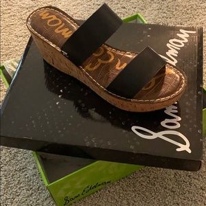 Sam Edelman wedge sandals - brand new!